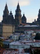 Neve en Compostela