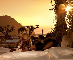 Puesta de sol en Hacienda Na Xamena