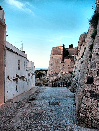 Callejón de la ciudad vieja