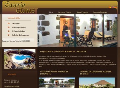 Casero Gime - Casas Bermudez. Lanzarote, Islas Canrias