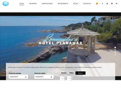 Hotel Planamar. Platja dAro, Girona