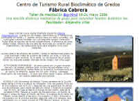 Centro de Turismo Rural Bioclimtico de Gredos. Hoyocasero