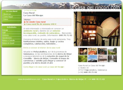La Casa del Rincn. Peacaballera, Salamanca