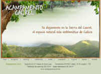 Camping Caurel. Folgoso do Caurel. Lugo, Galicia
