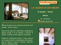 Casa rural La Casona de don Bruno. Chirivel, Almera