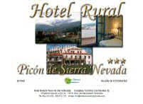 Hotel rural Picn de Sierra Nevada. Jrez del Marquesado, Granada