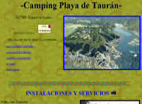 Camping Playa de Taurn. Valds, Luarca, Asturias