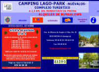 Camping Lago Park. Nuevalos, Zaragoza