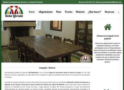 Casas rurales Doa Librada. Campofro, Huelva