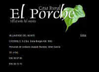Casa Rural El Porche. Villaverde del Monte, Soria