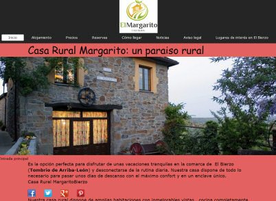 Casa rural Margarito. Tombrio de Arriba (El Bierzo), Len