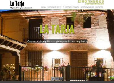 Casa rural La Tarja. Martin Miguel, Segovia