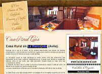 Casa Rural Luca. La Horcajada, vila