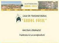 Casa rural Arbol Fsil. Hacinas, Burgos