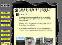 Casa rural El Corral. Riofro-Escalonilla, vila