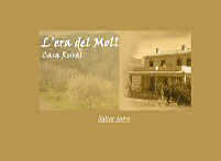 Casa rural LEra del Moll. La Vall de Laguar, Alicante