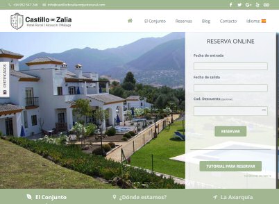 Conjunto Rural Castillo de Zalia. Alcaucn, Mlaga