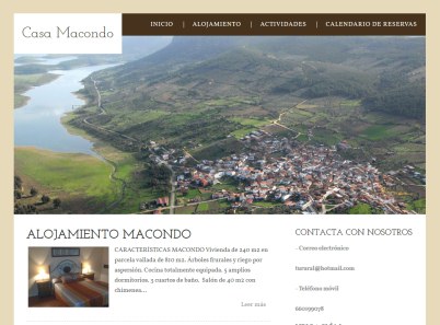 Casa Rural Macondo. Valdecaballeros, Badajoz