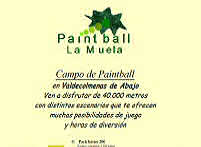 Campo de Paintball La Muela. Valdecolmenas de Abajo, Cuenca