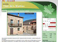 Casa rural Casa de la Martina. Molinos de Duero, Soria