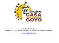 Hostal Espaa Casa Goyo. Alcocer, Guadalajara