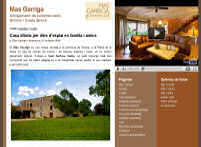 Alojamiento rural Mas Garriga. Sant Andreu Salou, Girona