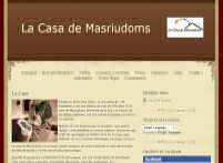 La Casa de Masriudoms. Masriudoms, Tarragona