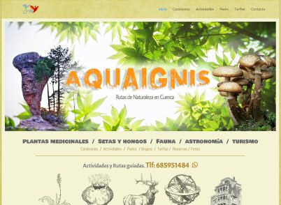 Aquaignis Natura. Cuenca, Castilla la Mancha