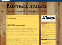 Paintball Atalaya. Alcaraz, Albacete