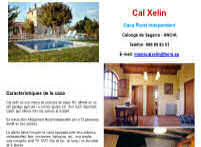 Cal Xelin. Calonge de Segarra, Barcelona