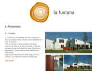 La Fustana-Allotjament. Mai de Montcal, Girona