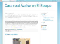 Casa Azahar. El Bosque, Cdiz