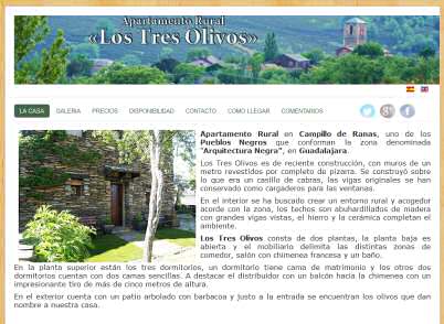 Casa Los Tres Olivos. Campillo de Ranas, Guadalajara
