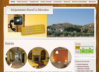 Alojamiento Rural La Mocatea. Huetor Tajar, Granada
