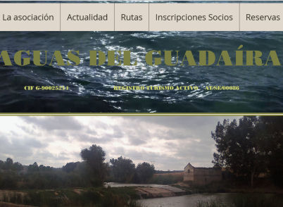 Aguas del Guadara. Alcal de Guadara, Sevilla
