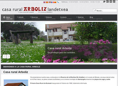 Casa Rural Arboliz. Ibarrangelu, Vizcaya