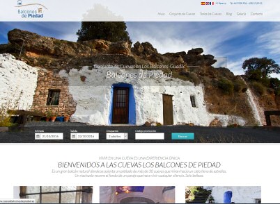 Cuevas Balcones de Piedad. Guadix, Granada