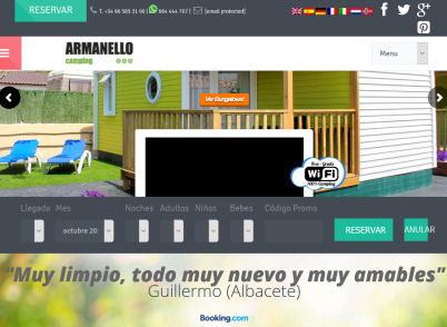 Camping Armanello. Benidorm, Alicante