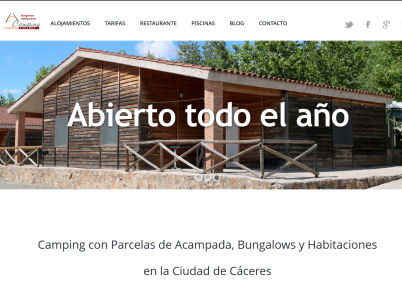 Camping-Bungalows Ciudad de Cceres. Cceres