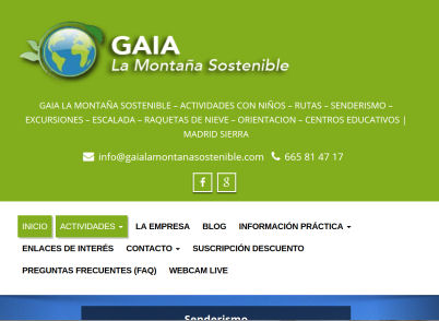 Gaia, La Montaa Sostenible. Becerril de la Sierra, Madrid