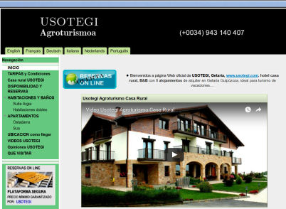 Usotegi Agroturismo-casa rural. Guetaria, Guipzcoa