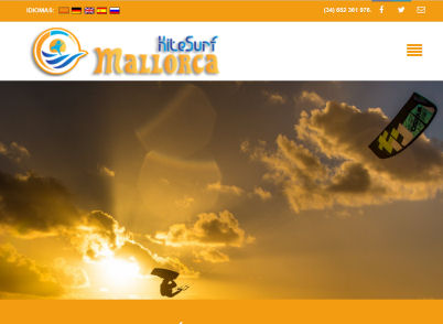 Kitesurfmallorca. Puerto de Alcudia, Baleares