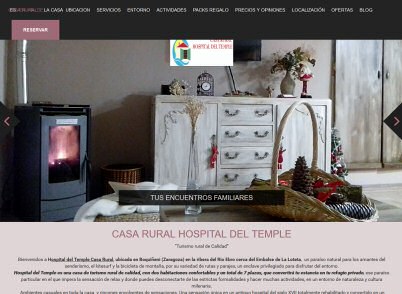 Hospital del Temple Casa Rural. Boquieni, Zaragoza